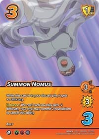 Summon Nomus (XR) - UniVersus: My Hero Academia: Jet Burn - UniVersus card