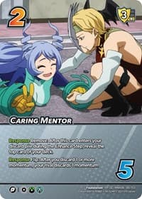 Caring Mentor (XR) - UniVersus: My Hero Academia: Jet Burn - UniVersus card