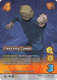 Fiber Web Combo (XR) - UniVersus: My Hero Academia: Jet Burn - UniVersus card