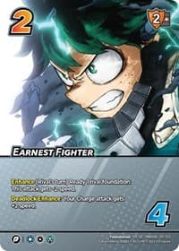 Earnest Fighter (XR) - UniVersus: My Hero Academia: Jet Burn - UniVersus card