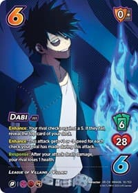 Dabi (XR) - UniVersus: My Hero Academia: Jet Burn - UniVersus card