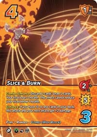 Slice & Burn (XR) - UniVersus: My Hero Academia: Jet Burn - UniVersus card