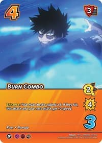 Burn Combo (XR) - UniVersus: My Hero Academia: Jet Burn - UniVersus card
