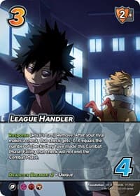 League Handler (XR) - UniVersus: My Hero Academia: Jet Burn - UniVersus card