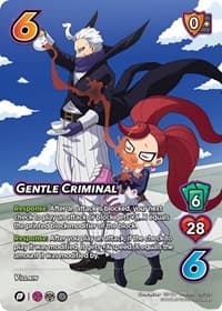 Gentle Criminal (XR) - UniVersus: My Hero Academia: Jet Burn - UniVersus card