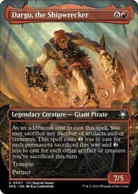 Dargo, the Shipwrecker (Borderless) - Special Guests - Magic: The Gathering card