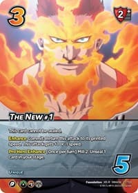 The New #1 (XR) - UniVersus: My Hero Academia: Jet Burn - UniVersus card