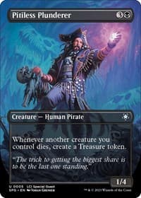 Pitiless Plunderer (Borderless) - Special Guests - Magic: The Gathering card