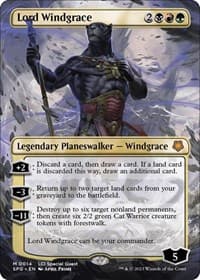 Lord Windgrace (Borderless) - Special Guests - Magic: The Gathering card
