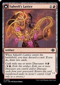 Saheeli's Lattice - The Lost Caverns of Ixalan - Magic: The Gathering card