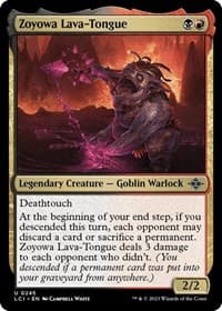 Zoyowa Lava-Tongue - The Lost Caverns of Ixalan - Magic: The Gathering card