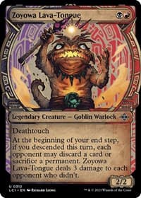 Zoyowa Lava-Tongue (Showcase) - The Lost Caverns of Ixalan - Magic: The Gathering card