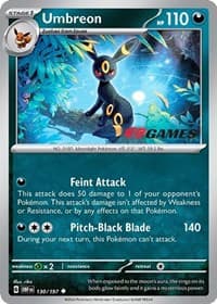 Umbreon - 130/197 (EBGames Exclusive) - Miscellaneous Cards & Products - Pokemon card