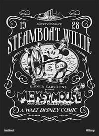 Bushiroad Sleeve Collection HG Vol.3872: Disney 100 - Steamboat Willie (75-pack) - Bushiroad Card Sleeves - Card Sleeves card
