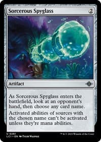 Sorcerous Spyglass - The Lost Caverns of Ixalan - Magic: The Gathering card