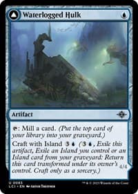Waterlogged Hulk - The Lost Caverns of Ixalan - Magic: The Gathering card