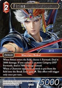 Firion - Beyond Destiny - Final Fantasy TCG card