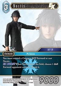Noctis EX - Beyond Destiny - Final Fantasy TCG card