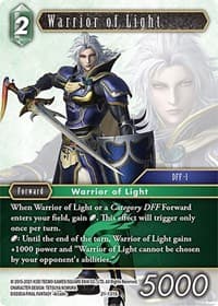Warrior of Light (21-131S) - Beyond Destiny - Final Fantasy TCG card