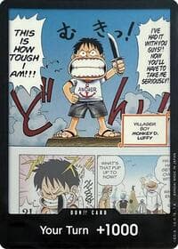 DON!! Card (Young Luffy) (Devil Fruits Collection Vol. 1) - One Piece Promotion Cards - One Piece Card Game card