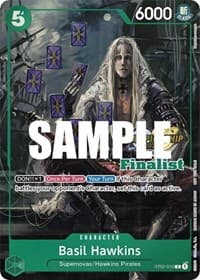 Basil Hawkins (CS 2023 Top Players Pack) [Finalist] - One Piece Promotion Cards - One Piece Card Game card