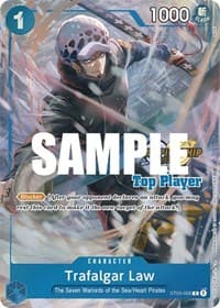 Trafalgar Law (CS 2023 Top Players Pack) - One Piece Promotion Cards - One Piece Card Game card