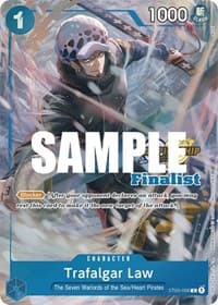 Trafalgar Law (CS 2023 Top Players Pack) [Finalist] - One Piece Promotion Cards - One Piece Card Game card