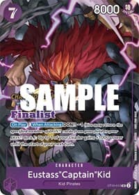 Eustass"Captain"Kid (CS 2023 Top Players Pack) [Finalist] - One Piece Promotion Cards - One Piece Card Game card