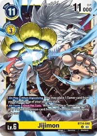 Jijimon - Blast Ace - Digimon Card Game card