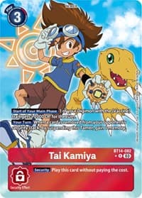 Tai Kamiya (Alternate Art) - Blast Ace - Digimon Card Game card