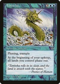 Taniwha - Mirage - Magic: The Gathering card