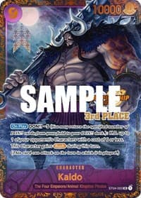 Kaido (CS 2023 Trophy Card) [3rd Place] - One Piece Promotion Cards - One Piece Card Game card