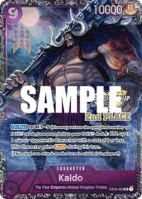 Kaido (CS 2023 Trophy Card) [2nd Place] - One Piece Promotion Cards - One Piece Card Game card