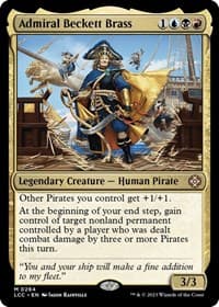 Admiral Beckett Brass - Commander: The Lost Caverns of Ixalan - Magic: The Gathering card