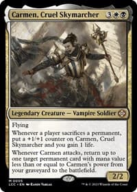 Carmen, Cruel Skymarcher - Commander: The Lost Caverns of Ixalan - Magic: The Gathering card