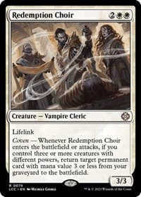 Redemption Choir - Commander: The Lost Caverns of Ixalan - Magic: The Gathering card
