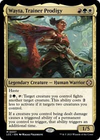 Wayta, Trainer Prodigy - Commander: The Lost Caverns of Ixalan - Magic: The Gathering card