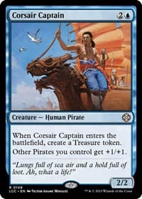Corsair Captain - Commander: The Lost Caverns of Ixalan - Magic: The Gathering card