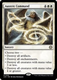 Austere Command - Commander: The Lost Caverns of Ixalan - Magic: The Gathering card