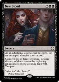 New Blood - Commander: The Lost Caverns of Ixalan - Magic: The Gathering card