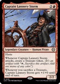 Captain Lannery Storm - Commander: The Lost Caverns of Ixalan - Magic: The Gathering card