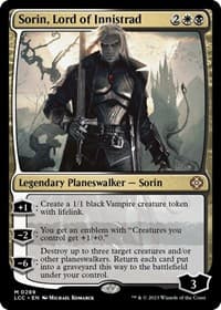 Sorin, Lord of Innistrad - Commander: The Lost Caverns of Ixalan - Magic: The Gathering card