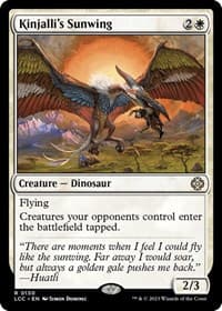 Kinjalli's Sunwing - Commander: The Lost Caverns of Ixalan - Magic: The Gathering card