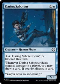 Daring Saboteur - Commander: The Lost Caverns of Ixalan - Magic: The Gathering card