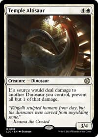 Temple Altisaur - Commander: The Lost Caverns of Ixalan - Magic: The Gathering card