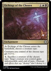 Etchings of the Chosen - Commander: The Lost Caverns of Ixalan - Magic: The Gathering card