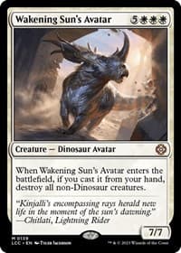 Wakening Sun's Avatar - Commander: The Lost Caverns of Ixalan - Magic: The Gathering card