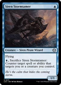 Siren Stormtamer - Commander: The Lost Caverns of Ixalan - Magic: The Gathering card