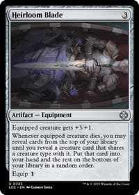 Heirloom Blade - Commander: The Lost Caverns of Ixalan - Magic: The Gathering card