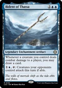 Bident of Thassa - Commander: The Lost Caverns of Ixalan - Magic: The Gathering card